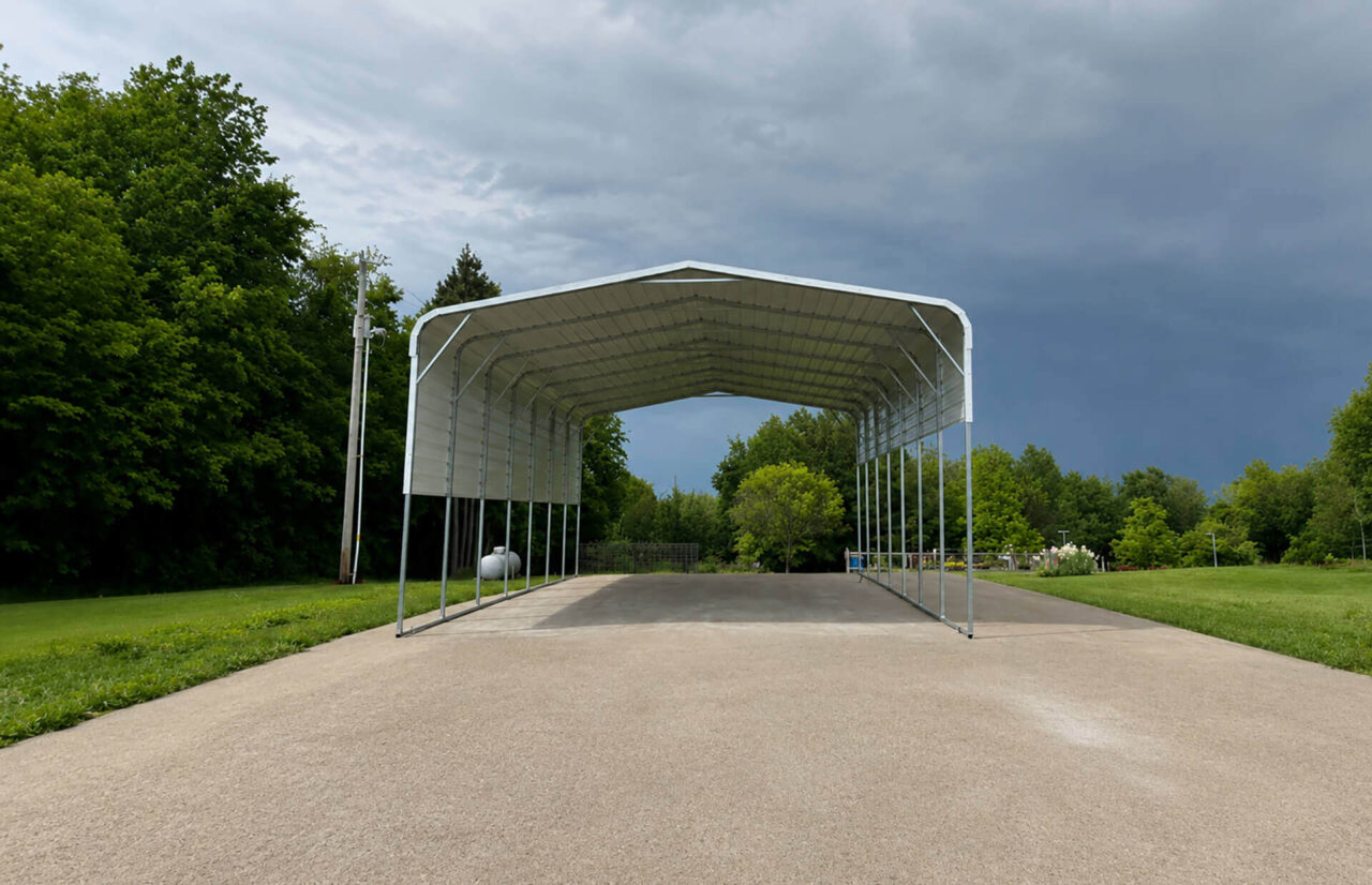 24x35 regular style carport