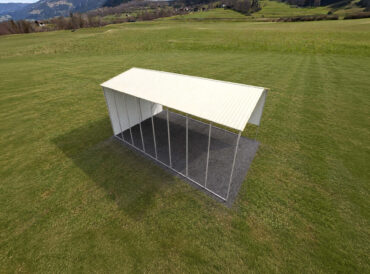 24x40 Vertical Roof Metal Carport
