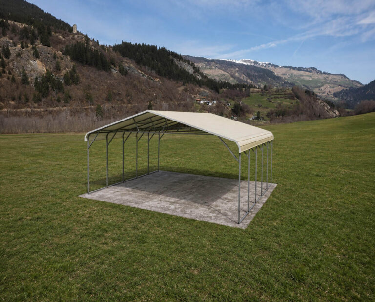 26x20 regular style triple wide carport