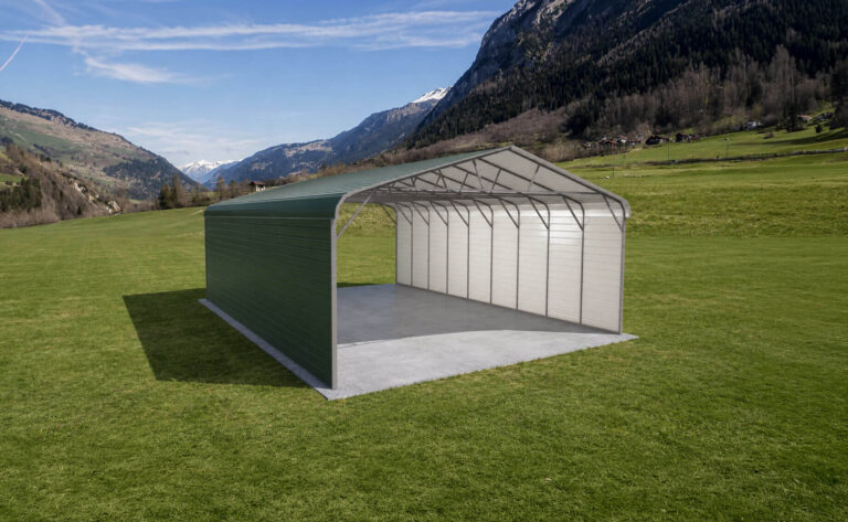 26x35 regular triple wide carport