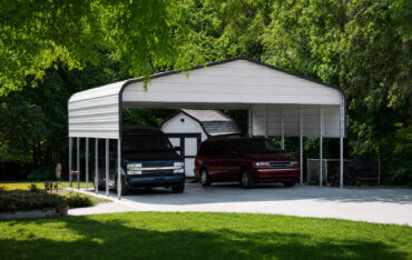 28x30 Regular Roof Carport Florida