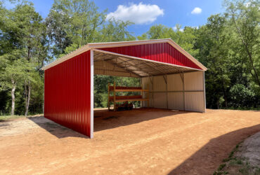 30x20 Vertical Roof Carport