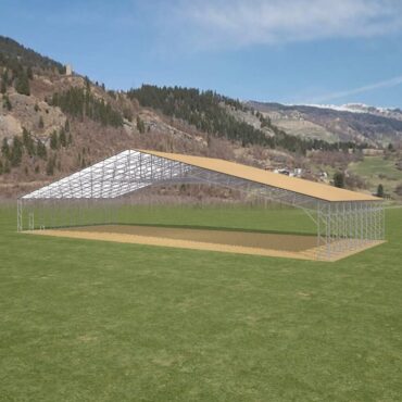 100x40 Metal Carport
