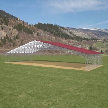 96x40 Metal Carport