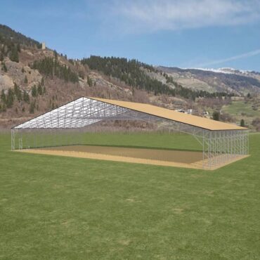 96x44 Metal Carport
