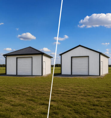 Hip Roof vs. Gable Roof: Which Metal Building Roof Style Is Right for You?