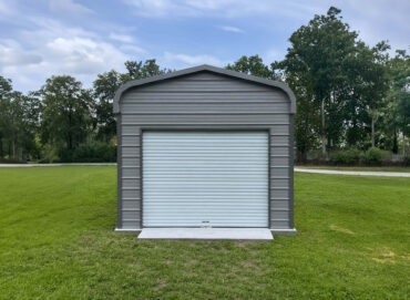 12x30 Regular Roof Metal Garage Florida