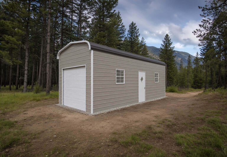12x30 Regular Style Metal Garage