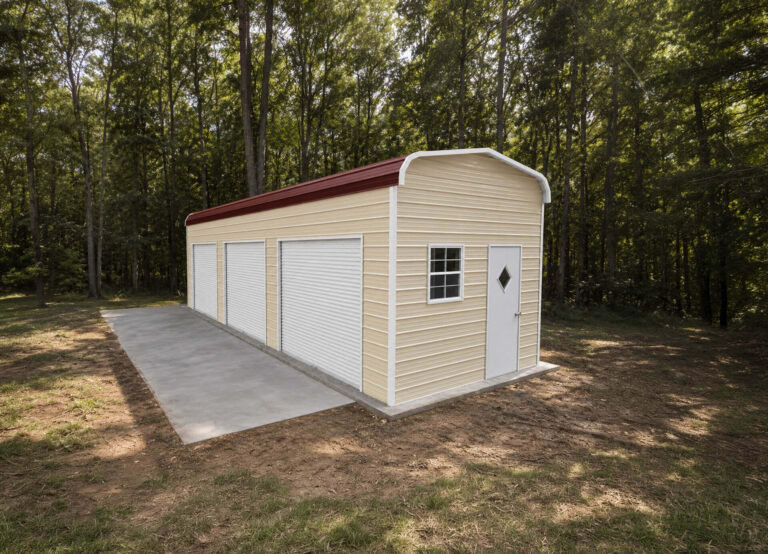 12x35 Regular Style Metal Garage