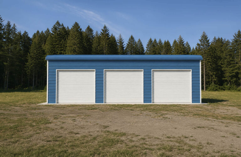 12x35 Regular Style Metal Garage
