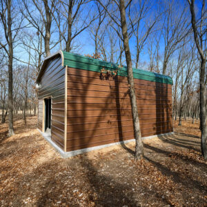 18x20 Regular Roof Metal Garage Florida - Alan's Factory Outlet