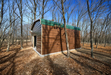 18x20 Regular Roof Metal Garage