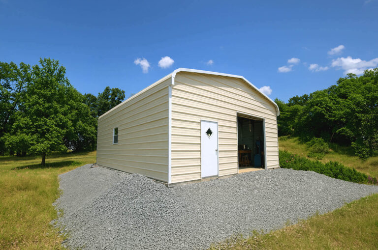 18x20 Regular Style Metal Garage