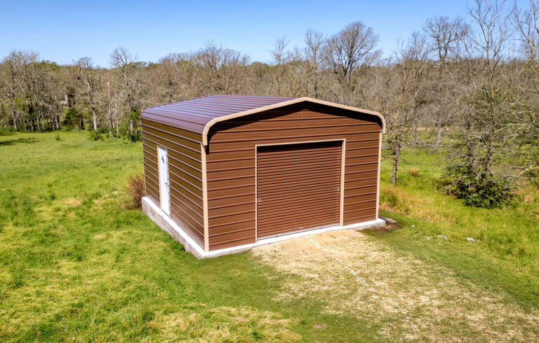 18x20 Regular Style Metal Garage