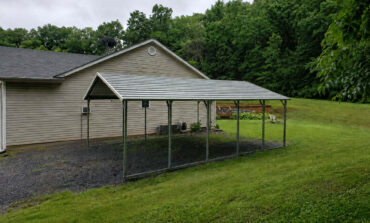 18x25 Boxed Eave Roof Carport Florida