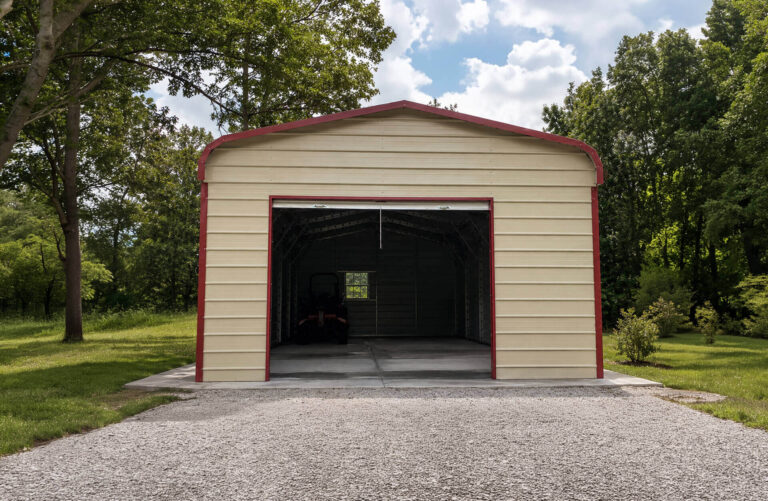 18x25 Regular Style Metal Garage