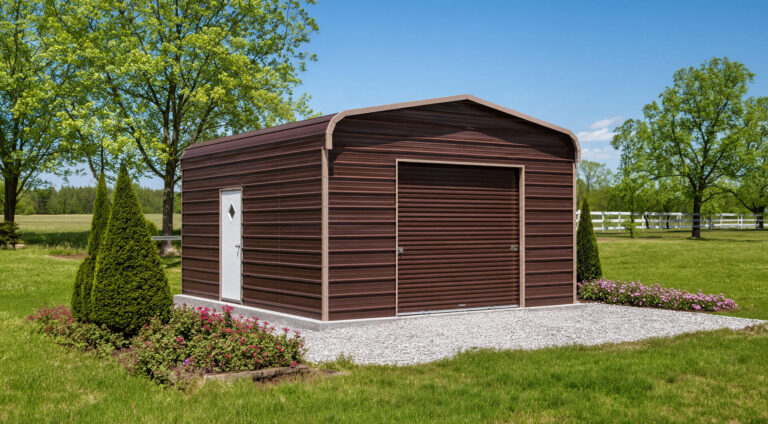 18x25 Regular Style Metal Garage