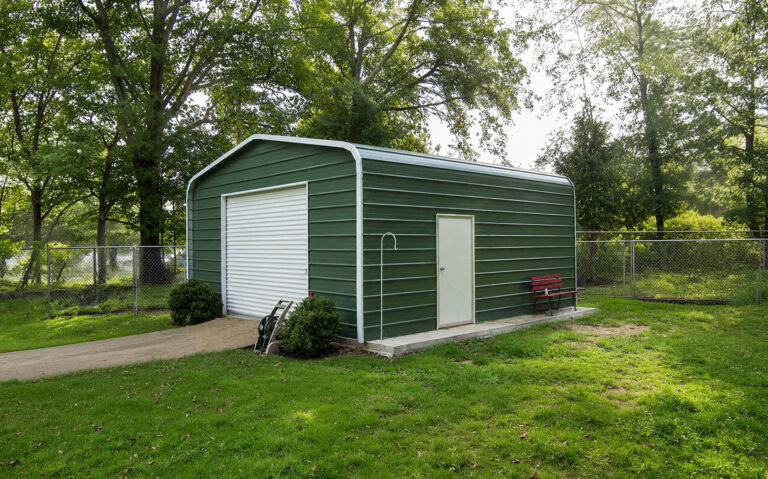 18x25 Regular Style Metal Garage