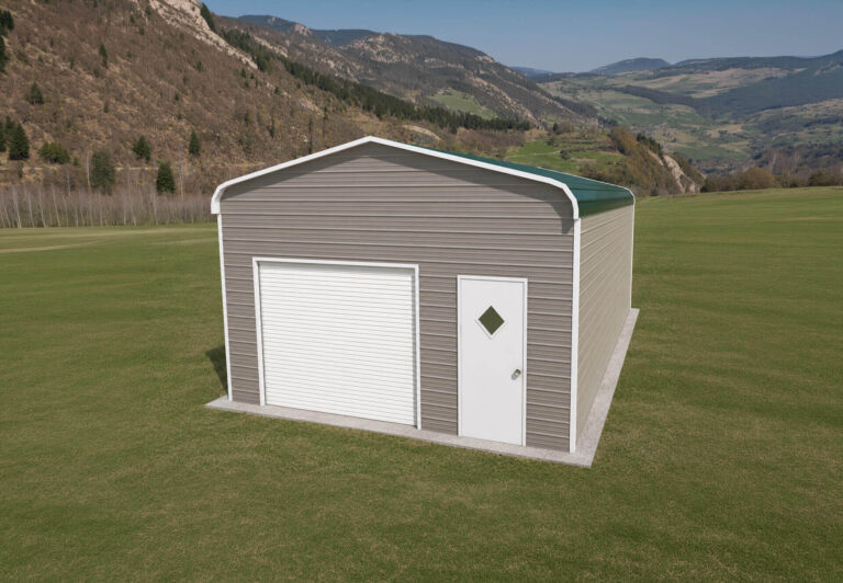 18x30 Regular Style Metal Garage