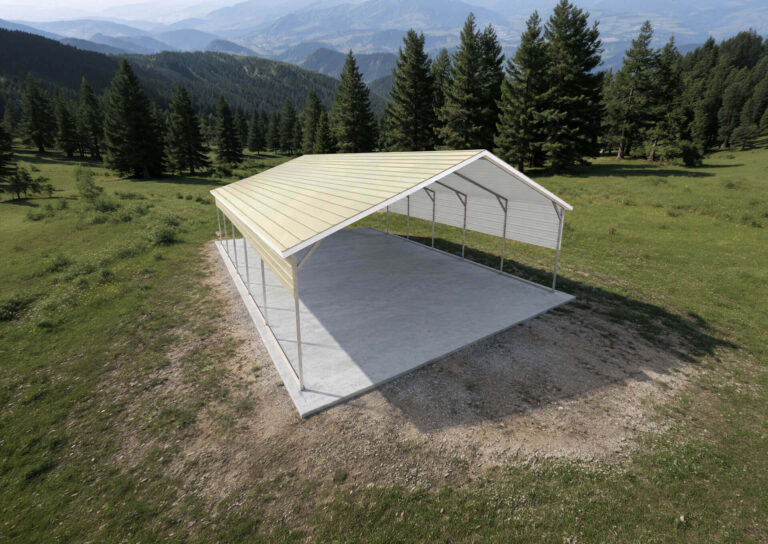 18x35 Boxed Eave Carports