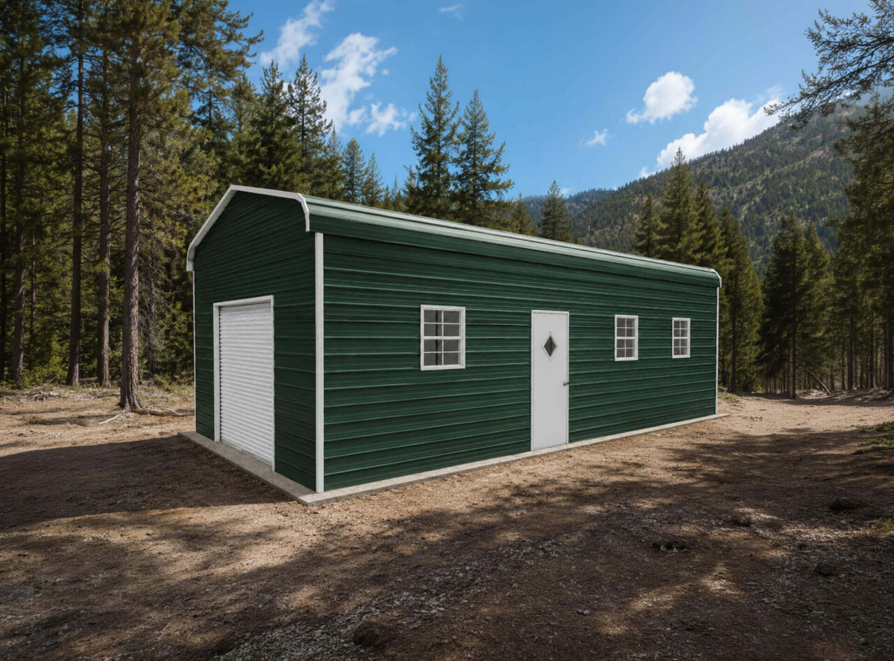 18x35 Regular Style Metal Garage