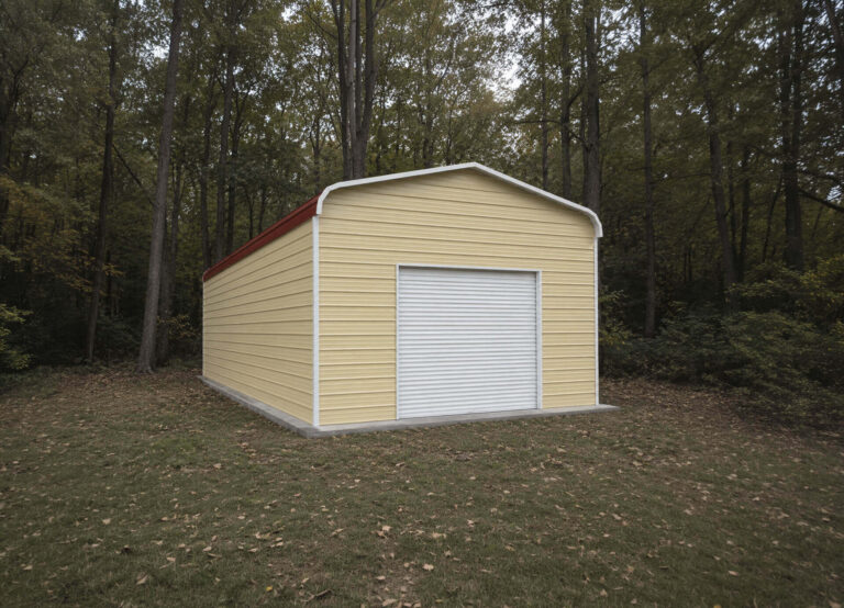 18x35 Regular Style Metal Garage