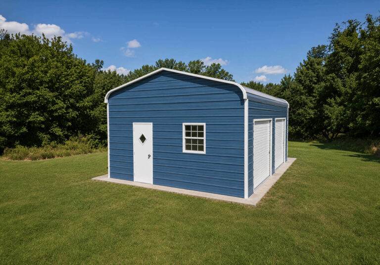20x25 Regular Style Metal Garage