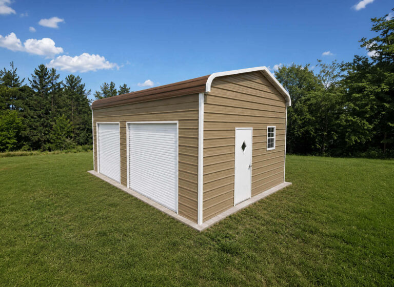 20x25 Regular Style Metal Garage