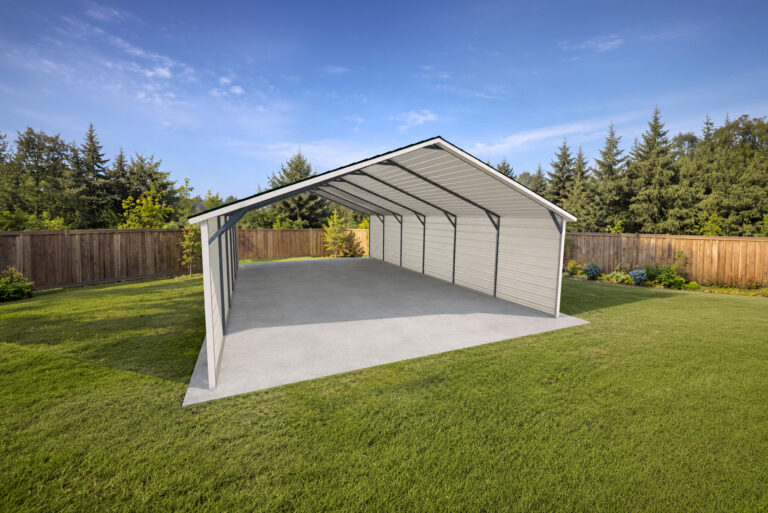 20x30 Boxed Eave Style Carports