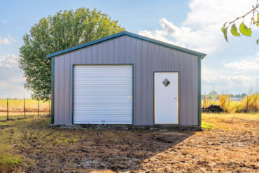 20x30 Vertical Roof Metal Garage