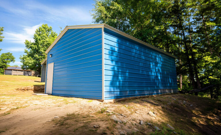 20x30 Vertical Roof Metal Garage