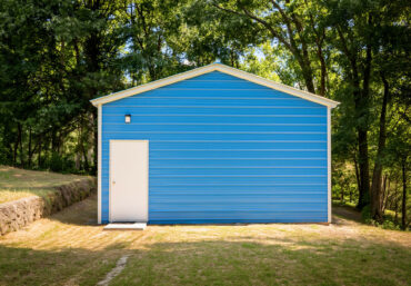 20x35 Vertical Roof Metal Garage