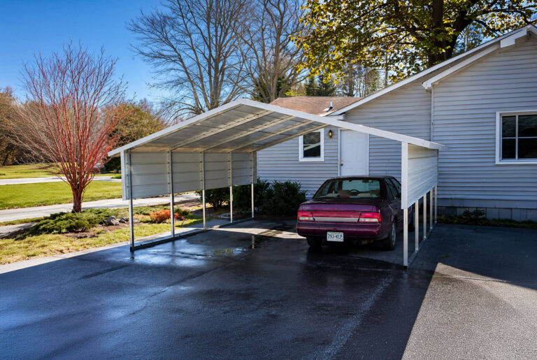 22x20 Boxed Eave Style Carports