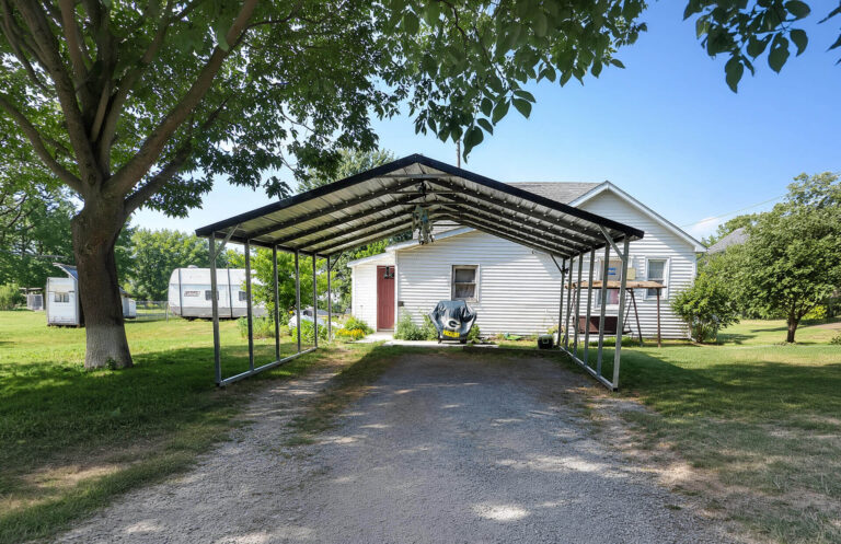 22x20 Boxed Eave Style Carports