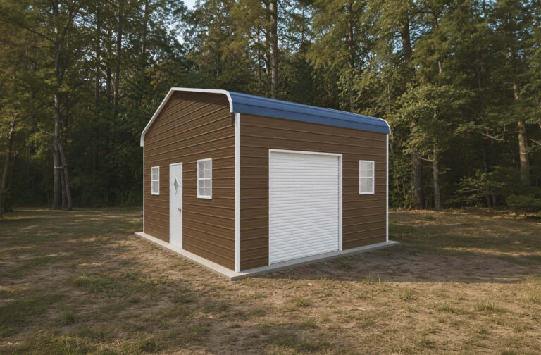 22x20 Regular Style Metal Garage