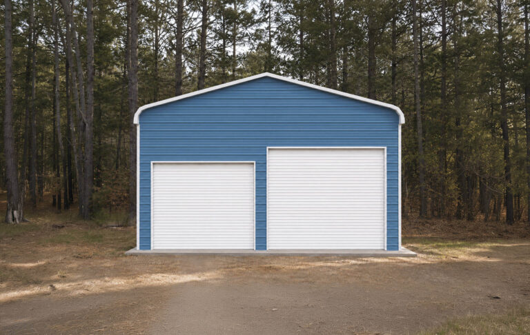 22x20 Regular Style Metal Garage