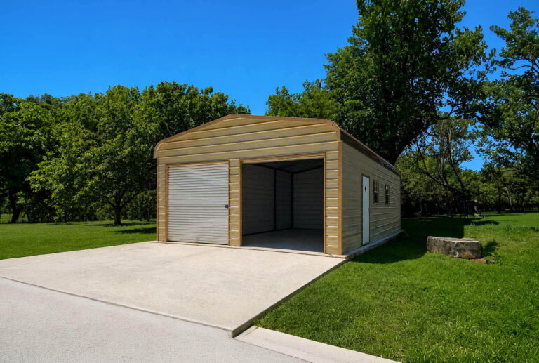 22x20 Regular Style Metal Garage