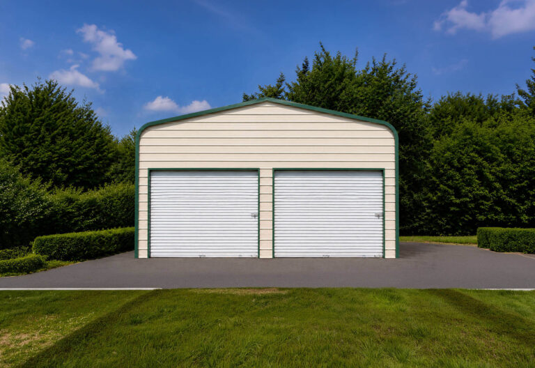 22x25 Regular Style Metal Garage