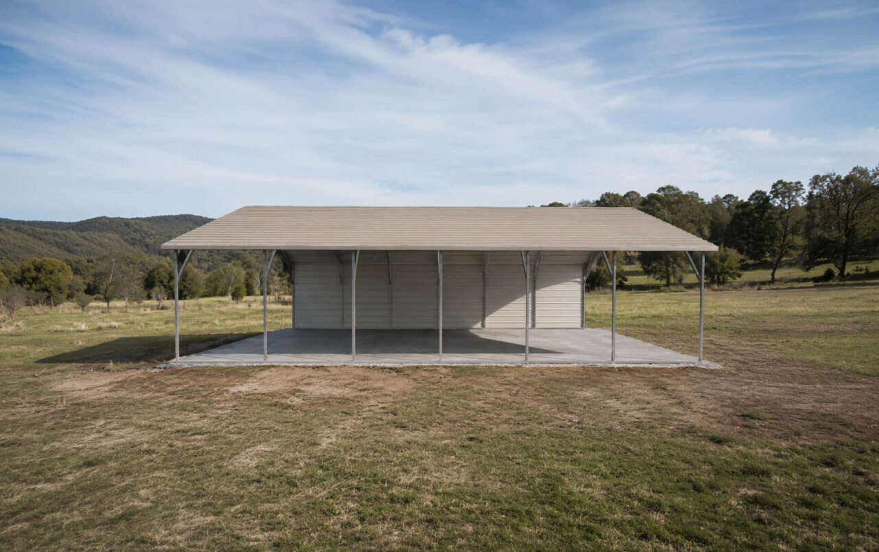22x30 Boxed Eave Style Carports