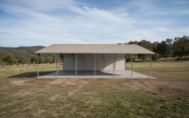 22x30 Boxed Eave Roof Carport Florida