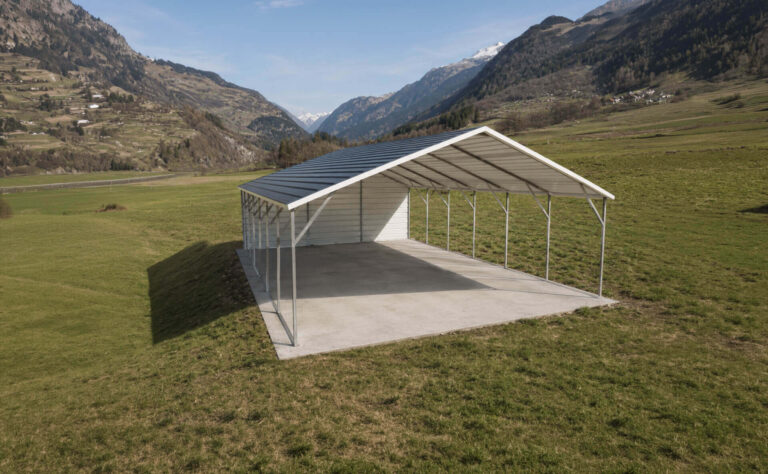 22x30 Boxed Eave Style Carports