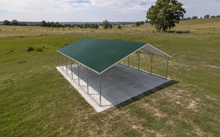 22x30 Boxed Eave Style Carports