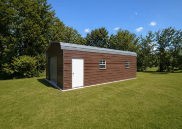 22x30 Regular Roof Metal Garage Florida