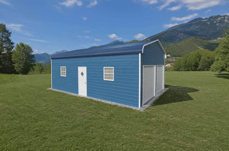 22x30 Regular Style Metal Garage
