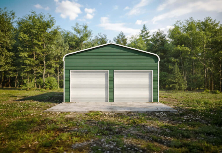 22x30 Regular Style Metal Garage