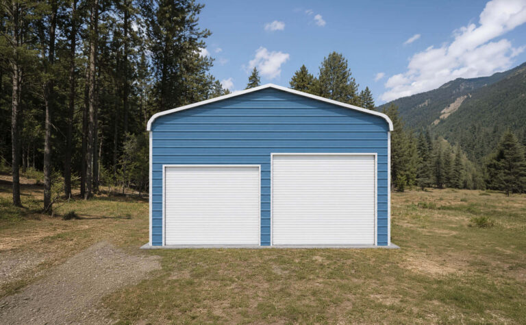 22x30 Regular Style Metal Garage