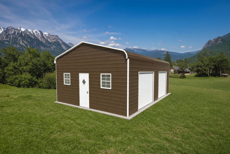 22x30 Regular Style Metal Garage
