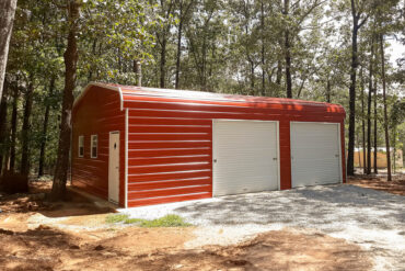 22x35 Regular Roof Metal Garage Florida