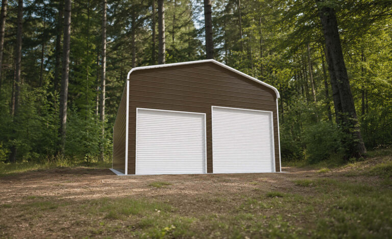 22x35 Regular Style Metal Garage