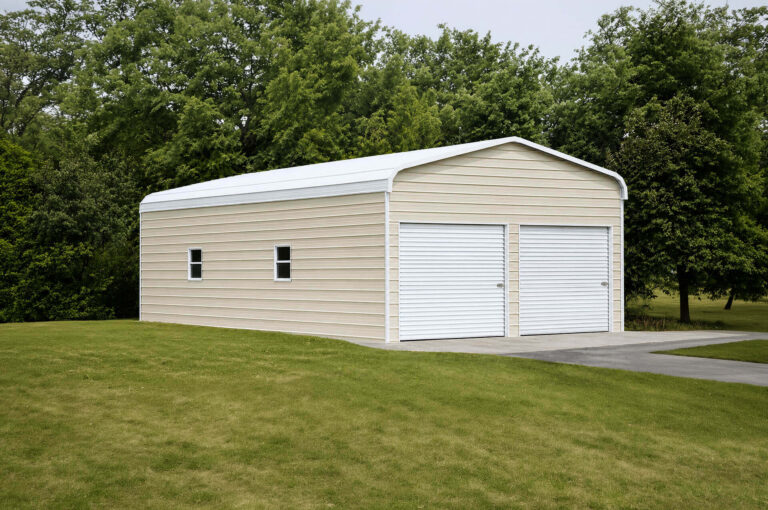 22x35 Regular Style Metal Garage